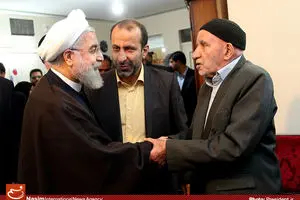 عکس خبری:: دیدار رئیس‌جمهور با خانواده شهدای دیپلمات