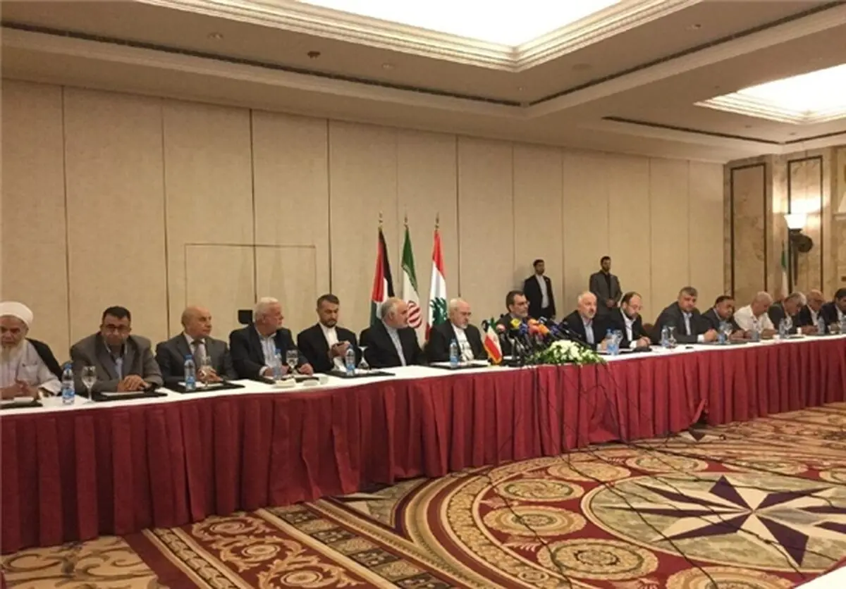 ظریف:  ایران همواره در کنار مقاومت فلسطین و لبنان باقی خواهد ماند