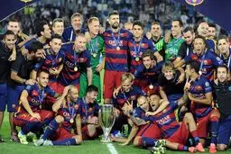 ویدئو:: همه جام‌های بارسلونا در سال ۲۰۱۵