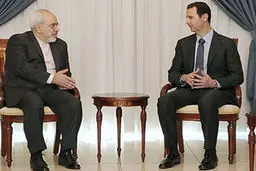 ظریف و بشار اسد با هم دیدار و گفتگو کردند