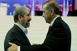دیدار خالد مشعل با مقامات ترکیه