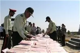 کشف بیش از ۲.۵ تن موادمخدر در سیستان و بلوچستان