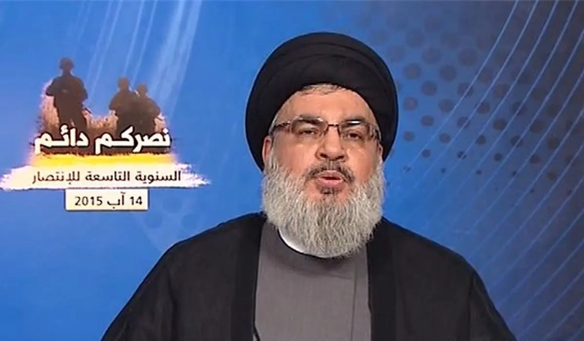 دبیرکل حزب‌الله لبنان:  تجزیه و تقسیم برنامه اصلی آمریکا در منطقه است