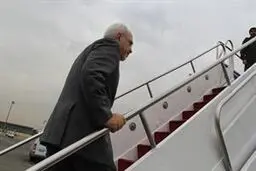 ظریف دهلی نو را به مقصد تهران ترک کرد
