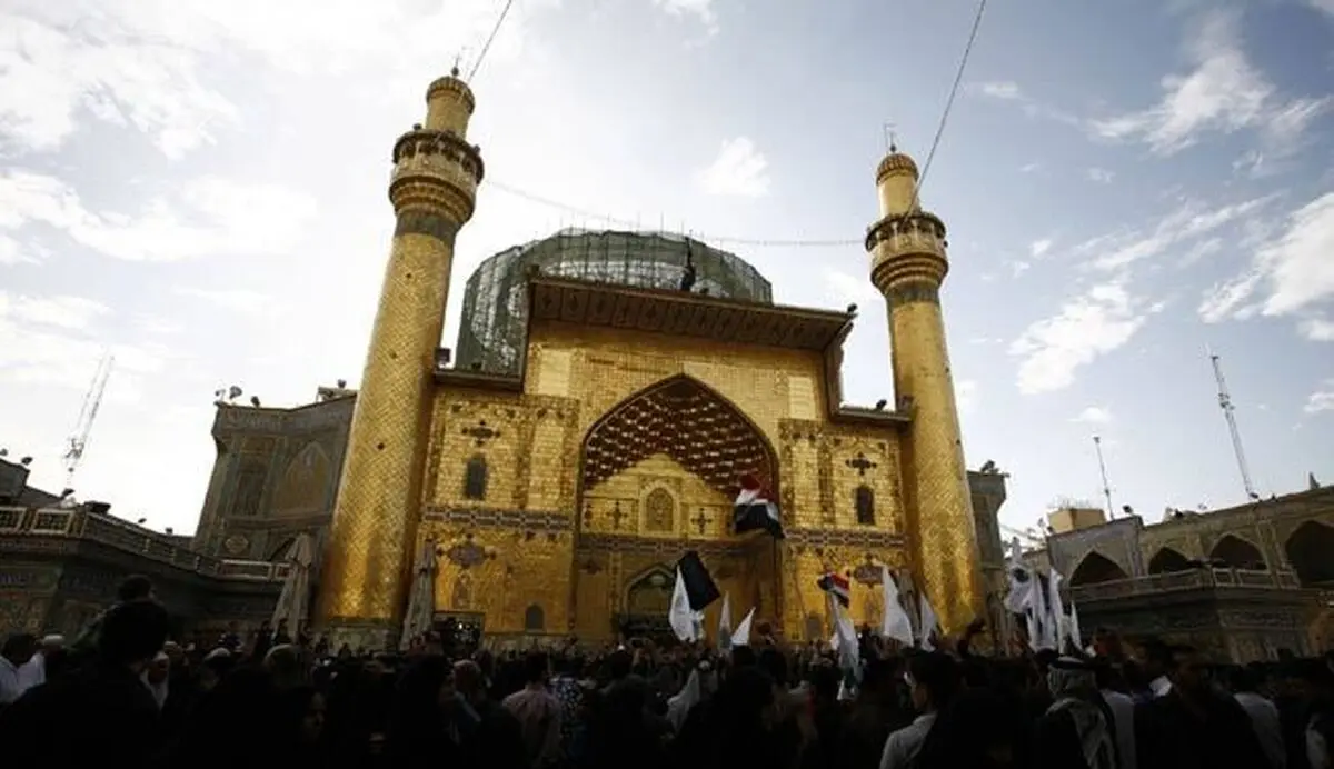 مرمت محراب تاریخی حرم مطهر امام علی(ع)