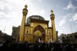 مرمت محراب تاریخی حرم مطهر امام علی(ع)