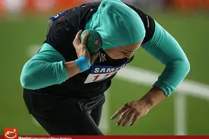 رجبی نتوانست فینالیست پرتاب وزنه شود