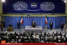 گزارش تصویری:: دیدار کارگزاران حج با رهبر معظم انقلاب