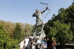 تحسین فارسی‌آموزان غیر ایرانی از معماری مجموعه تاریخی فرهنگی سعدآباد