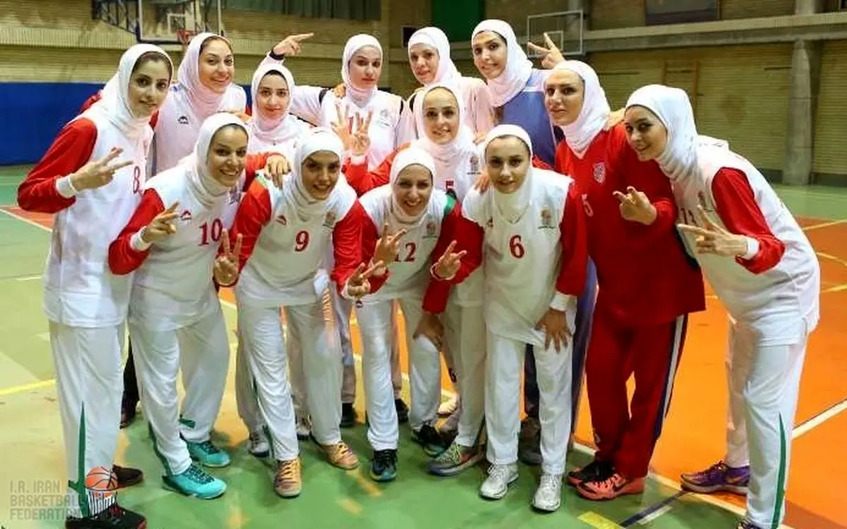 تیم ملی بسکتبال بانوان ایران قهرمان ترکیه را شکست داد