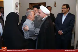 گزارش تصویری:: دیدار رئیس‌جمهور با خانواده شهدای جامعه پزشکی