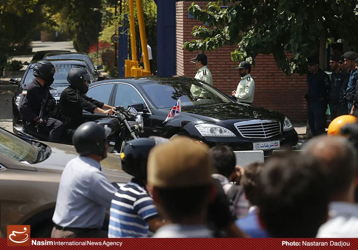 گزارش تصویری:: بازگشایی سفارت انگلیس در تهران