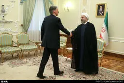 هاموند با روحانی دیدار کرد