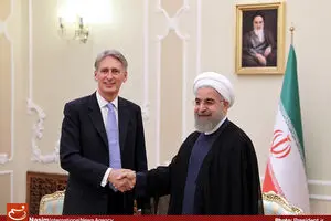 عکس خبری:: دیدار وزیر خارجه انگلیس با رئیس‌جمهور