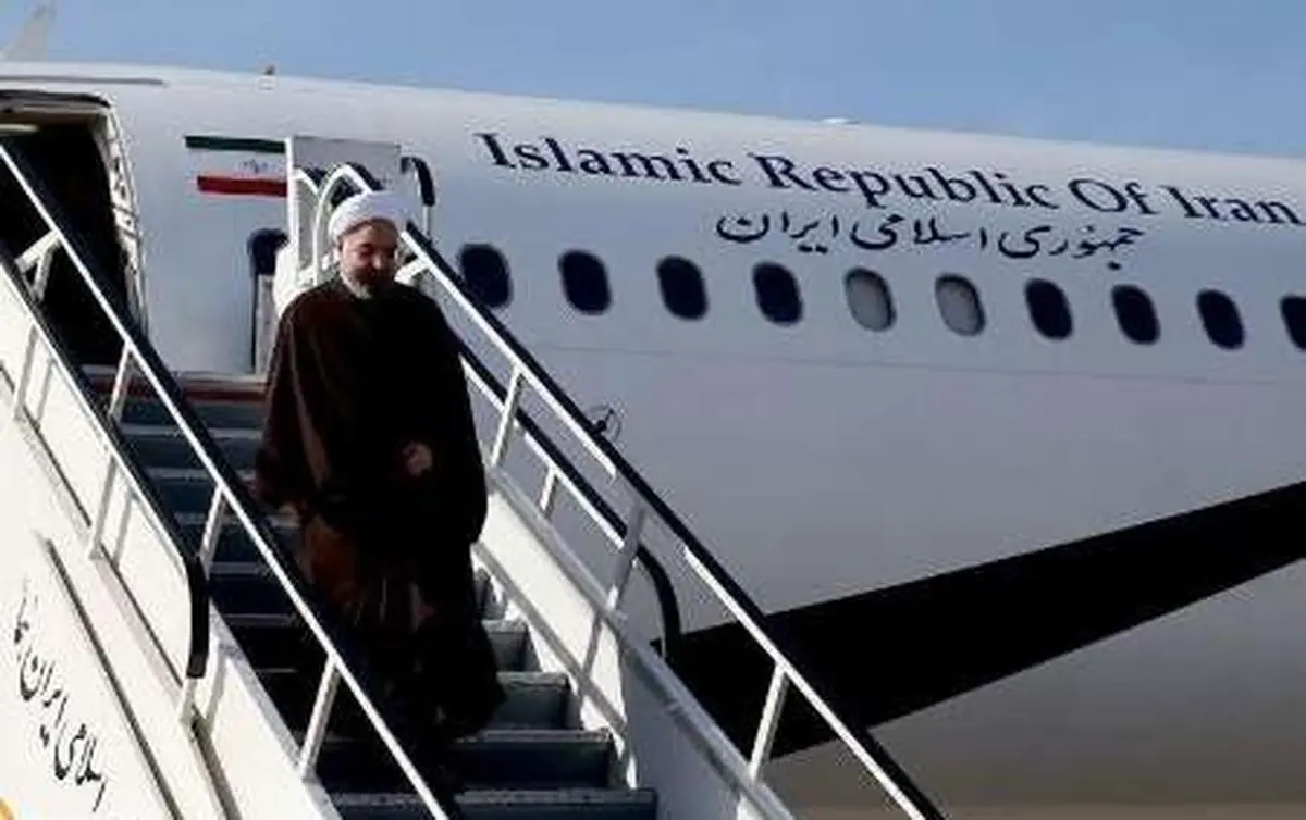رئیس جمهور وارد همدان شد