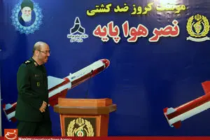 عکس خبری:: افتتاح خط تولید موشک کروز نصر با حضور وزیر دفاع