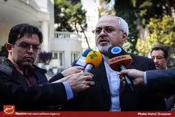 ظریف:  تاکنون با موگرینی صحبتی در مورد تاسیس دفتر اتحادیه اروپا در ایران نداشتیم