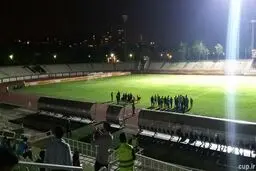 برق ورزشگاه دستگردی دوباره قطع شد