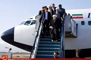 رئیس قوه قضائیه وارد مشهد  شد