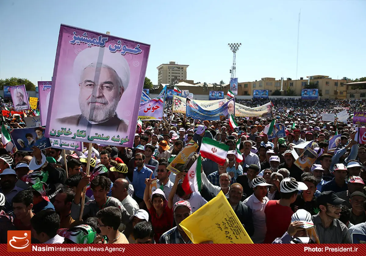 دفتر رئیس‌جمهور از استقبال پرشور و کم نظیر مردم استان همدان قدردانی کرد