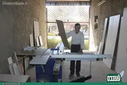 گفتگوی خواندنی با فرزند آیت‌الله جنتی در کارگاه نجاری‌اش