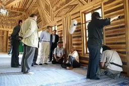 نخستین مسجد چوبی جهان در شبکه مستند