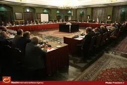 جلسه مشترک هیأت دولت با استانداران به ریاست روحانی برگزار شد
