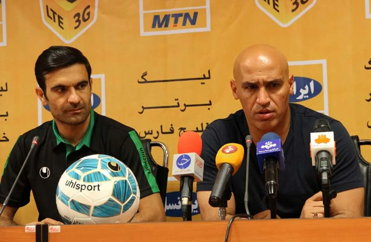 منصوریان: در دقایق پایانی دیدار با ملوان حرفه‌ای عمل نکردیم و برد را با تساوی عوض کردیم