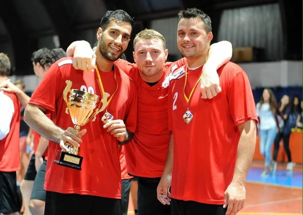 لژیونر هندبال ایران بهترین گلزن دیدار سوپر کاپ رومانی شد