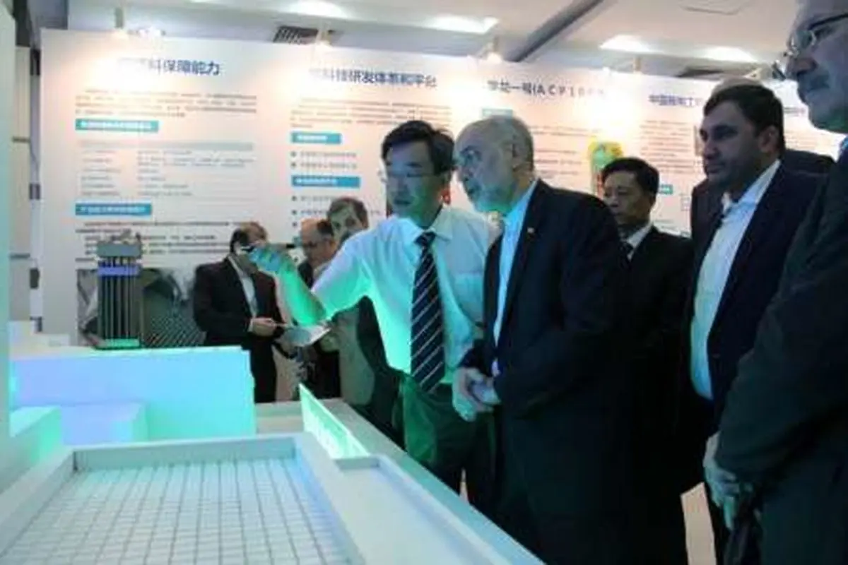 بازدید صالحی از مراکز هسته‌ای چین