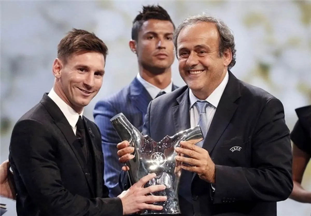 مسی بهترین بازیکن فصل اروپا شد + تصاویر