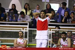 فوروارد جوان تیم بسکتبال مهرام به 