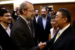 لاریجانی: دیدگاه مثبتی از توسعه روابط با ژاپن در بین مردم و مسئولان ایرانی وجود دارد