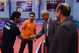 سجادی از اردوی تیم ملی تنیس بازدید کرد