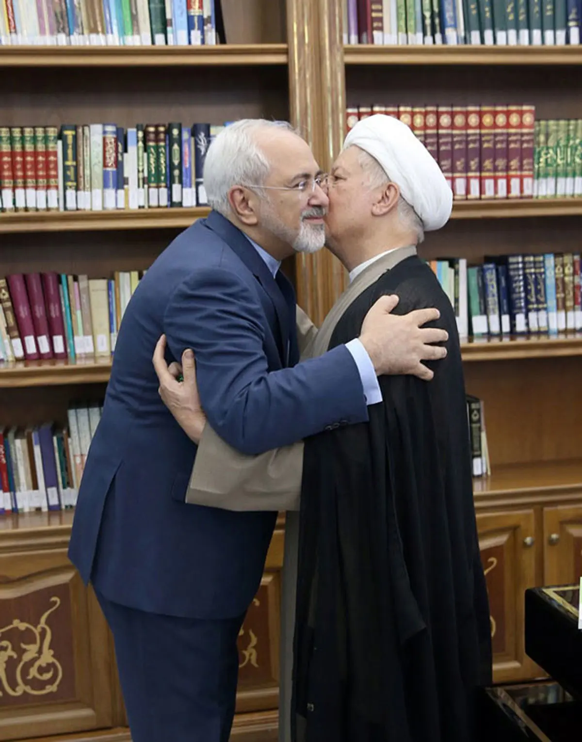 دیدار ظریف با هاشمی رفسنجانی