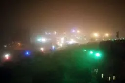 طوفان شدید همراه با گرد و غبار در تهران