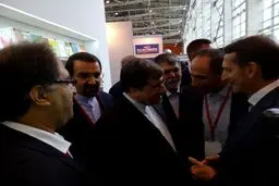 افتتاح رسمی غرفه ایران در نمایشگاه کتاب مسکو