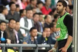کاوه موسوی رکورد پرتاب چکش را شکست و قهرمان شد