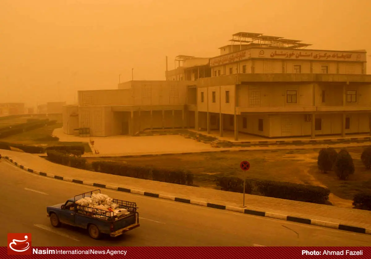 آلودگی هوا در پلدختر امروز ۱۲ برابر حد مجاز استاندارد است