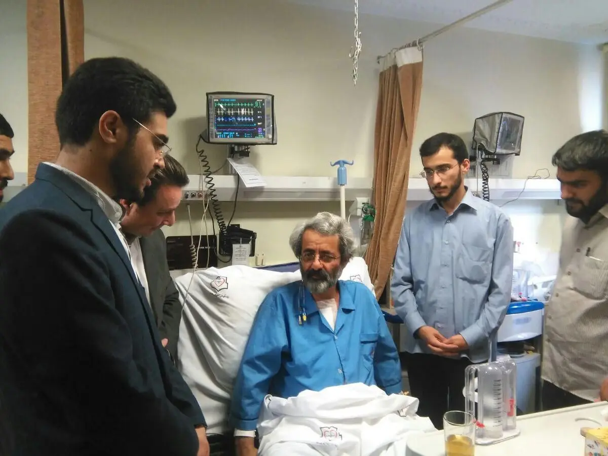 شورای مرکزی اتحادیه انجمن های اسلامی مستقل از سلیمی نمین عیادت کرد