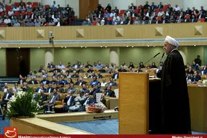 عکس خبری:: دیدار تلاشگران عرصه تعاون با رئیس‌جمهور