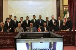 مراسم اهدای جوایز مدال‌آوران اسکواش برگزار شد