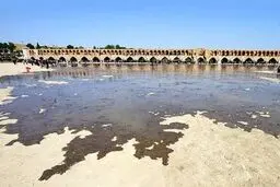 خشکی زاینده‌رود در 