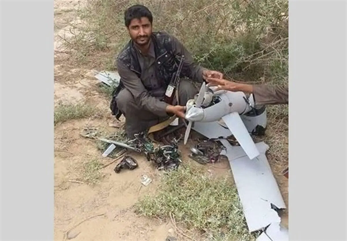 انصارالله یمن یک پهپاد سعودی را در "مأرب" ساقط کرد
