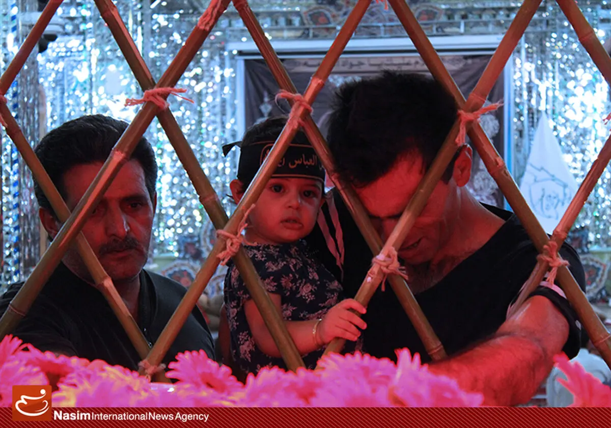 گزارش تصویری:: وداع با دو شهید گمنام در آستان امامزاده حسن(ع) تهران