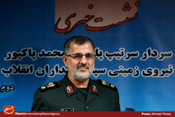 سردار پاکپور: امروز کلیه مرزهای جمهوری اسلامی ایران از امنیت کامل برخوردار است
