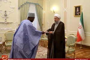 عکس خبری:: تقدیم استوارنامه سفرای جدید چند کشور به رئیس‌جمهور