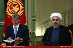 بیانیه مشترک روسای جمهور ایران و قرقیزستان منتشر شد
