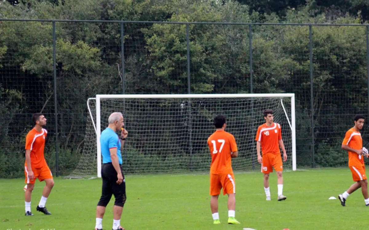 تیم فوتبال امید به بلژیک می‌رود