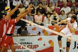 تیم ملی والیبال ایران از سد تونس گذشت